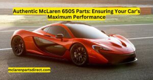 McLaren 650S Parts